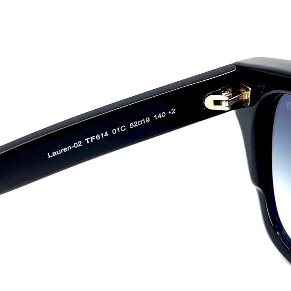 New! TOM FORD Lauren-02 Sunglasses TF614 01C, Authentic - Picture 6 of 10